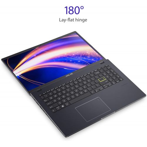 아수스 ASUS Laptop L510 Ultra Thin Laptop, 15.6” FHD Display, Intel Celeron N4020 Processor, 4GB RAM, 128GB Storage, Windows 10 Home in S Mode, 1 Year Microsoft 365, Star Black, L510MA DS