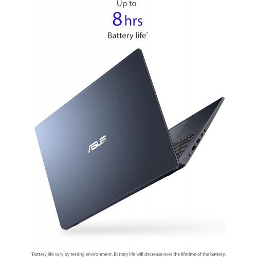아수스 ASUS Laptop L510 Ultra Thin Laptop, 15.6” FHD Display, Intel Celeron N4020 Processor, 4GB RAM, 128GB Storage, Windows 10 Home in S Mode, 1 Year Microsoft 365, Star Black, L510MA DS