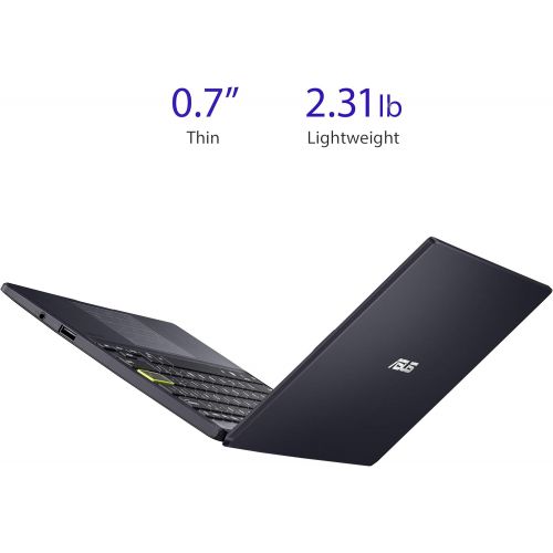 아수스 ASUS Laptop L210 11.6” ultra thin, Intel Celeron N4020 Processor, 4GB RAM, 64GB eMMC storage, Windows 10 Home in S mode with One Year of Office 365 Personal, L210MA DB01