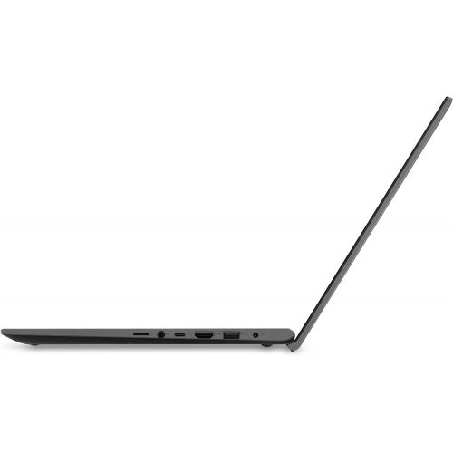 아수스 ASUS VivoBook 15 Thin and Light Laptop, 15.6” FHD Display, Intel i3 1005G1 CPU, 8GB RAM, 128GB SSD, Backlit Keyboard, Fingerprint, Windows 10 Home in S Mode, Slate Gray, F512JA AS3