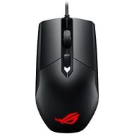 ASUS Ambidextrous Optical Gaming Mouse - ROG Strix Impact Wired Gaming Mouse for PC Ergonomic Design, Ultimate Comfort Non-Slip Grip Aura Sync RGB, Armoury II