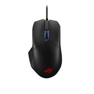 ASUS Optical Gaming Mouse - ROG Chakram Core Wired Gaming Mouse Programmable Joystick, 16000 dpi Sensor, Push-fit Switch Sockets Design, Adjustable Mice Weight, Stealth Button, RGB