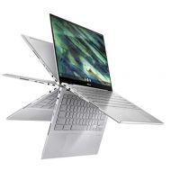 ASUS Chromebook Flip C436 2-in-1 Laptop, 14 Touchscreen FHD 4-Way NanoEdge, Intel Core i5-10210U, 512GB PCIe SSD, Fingerprint, Backlit KB, Wi-Fi 6, Chrome OS, C436FA-DS599T-W, Magn