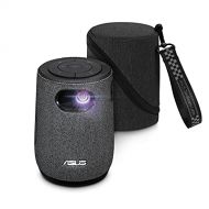 ASUS ZenBeam Latte L1 Portable LED MiniSmart Wi-Fi Projector 300Lumens, Native 720PHD, Harman Kardon 10W Bluetooth Speaker, 3-Hour Video Playback, Wireless Projection, HDMI, Remote