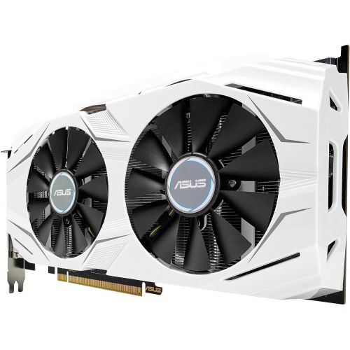 아수스 ASUS GeForce GTX 1060 6GB Dual-Fan OC Edition VR Ready Dual HDMI DP 1.4 Gaming Graphics Card (DUAL-GTX1060-O6G)