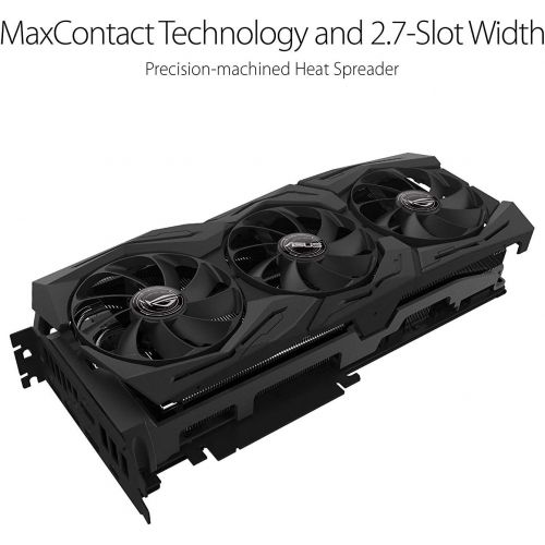 아수스 ASUS GeForce RTX 2080 O8G ROG STRIX OC Edition GDDR6 HDMI DP 1.4 Type-C graphics card (ROG-STRIX-RTX2080-O8G-GAMING)