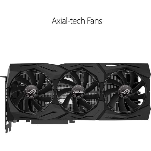 아수스 ASUS GeForce RTX 2080 O8G ROG STRIX OC Edition GDDR6 HDMI DP 1.4 Type-C graphics card (ROG-STRIX-RTX2080-O8G-GAMING)