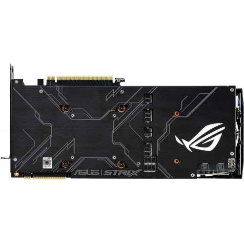 아수스 ASUS ROG STRIX GeForce RTX 2080 Advanced Overclocked 8G GDDR6 HDMI DP 1.4 USB Type-C Gaming Graphics Card (ROG-STRIX-RTX-2080-A8G)