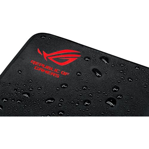 아수스 ASUS ROG Scabbard Extended Gaming Mouse Pad - Splash-Proof, Stain-Resistant Surface | Responsive Mouse Tracking | Durable Anti-Fray Stitching | Non-Slip Rubber Base