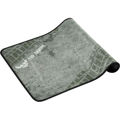 아수스 ASUS TUF P3 Gaming Mouse Pad - Smooth Cloth Surface for Quick & Accurate Tracking | Durable Anti-Fray Stitching | Non-Slip Rubber Base | Light & Portable
