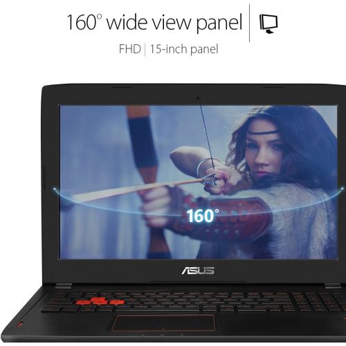 아수스 Asus ROG GL502VS-DB71 15.6 Full­Hd Gaming Laptop, Intel Core I7­6700Hq, NVIDIA GTX 1070, 256GB PCIe SSD+1TB HDD, Windows 10, Black