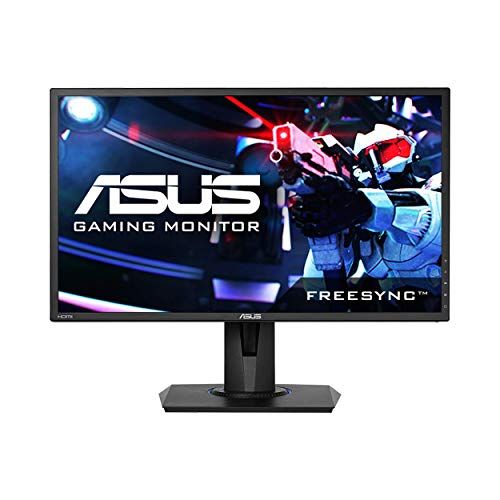 아수스 Asus VG245H 24 inchFull HD 1080p 1ms Dual HDMI Eye Care Console Gaming Monitor with FreeSync/Adaptive Sync, Black, 24-inch