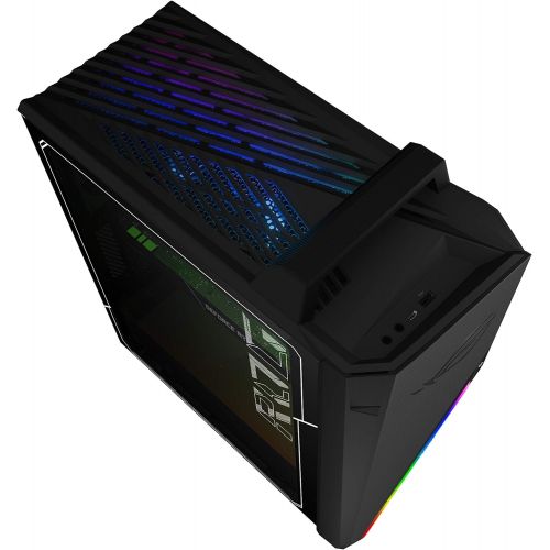 아수스 ASUS ROG Strix GA15DH Gaming Desktop PC, AMD Ryzen 7 3700X, AMD Radeon 5700XT Graphics, 16GB DDR4 RAM, 512GB PCIe SSD + 1TB HDD, Wi-Fi 5, Windows 10 Home, GA15DH-DS757