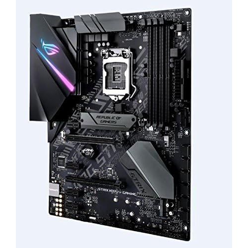 아수스 ASUS ROG Strix H370-F Gaming LGA1151 (300 Series) DDR4 DP HDMI DVI M.2 ATX Motherboard with USB 3.1 Gen2