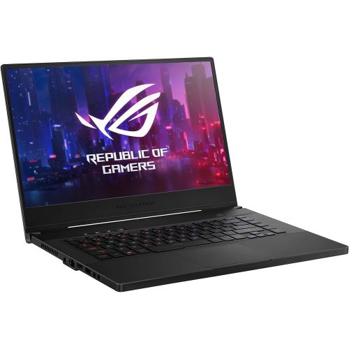 아수스 ASUS ROG Zephyrus M Thin and Portable Gaming Laptop, 15.6” 144Hz Full HD IPS, NVIDIA GeForce GTX 1660 Ti, Intel Core i7-9750H, 16GB DDR4 RAM, 512B PCIe SSD, Per-Key RGB, Windows 10 Pro,