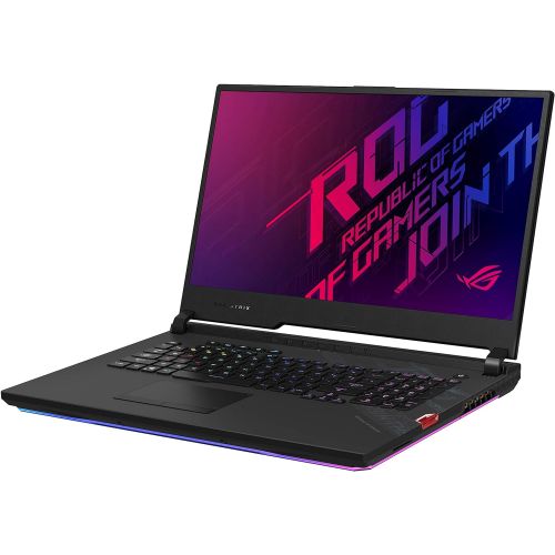 아수스 ASUS ROG Strix Scar 17 Gaming Laptop, 17.3” 300Hz FHD IPS Type Display, NVIDIA GeForce RTX 2080 Super, Intel Core i9-10980HK, 16GB DDR4, 512GB PCIe SSD, Per-Key RGB Keyboard, Win10