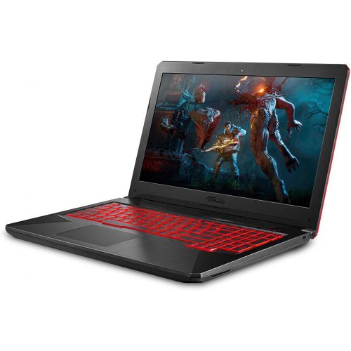 아수스 Asus 2020 FX504 15.6 Inch FHD TUF Gaming Laptop (Intel 6-Core i7-8750H up to 4.1 GHz, 16GB RAM, 1TB SSD + 2TB HDD, GeForce GTX 1050 Ti, Backlit Keyboard, WiFi, Bluetooth, HDMI, Win