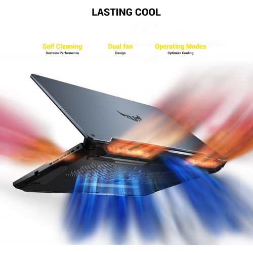 아수스 ASUS TUF Gaming A15 Gaming Laptop, 15.6” 144Hz Full HD IPS-Type, AMD Ryzen 7 4800H, GeForce RTX 2060, 16GB DDR4, 1TB PCIe SSD, 90WHr Battery, RGB Backlit KB, Windows 10 Home, TUF50