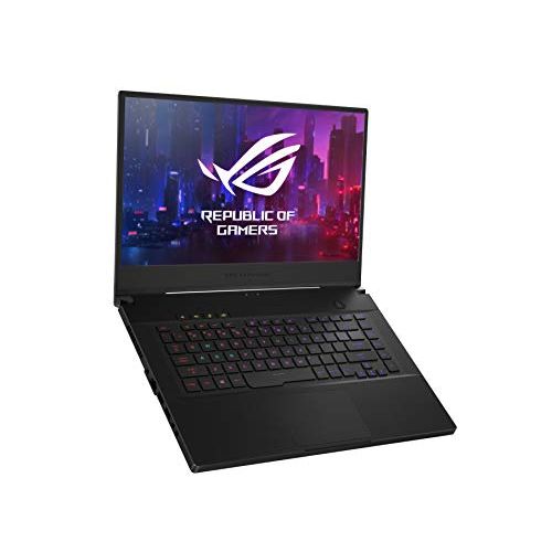 아수스 ASUS ROG Zephyrus M Thin and Portable Gaming Laptop, 15.6” 240Hz FHD IPS, NVIDIA GeForce RTX 2070, Intel Core i7-9750H, 16GB DDR4 RAM, 1TB PCIe SSD, Per-Key RGB, Windows 10 Home, GU502G