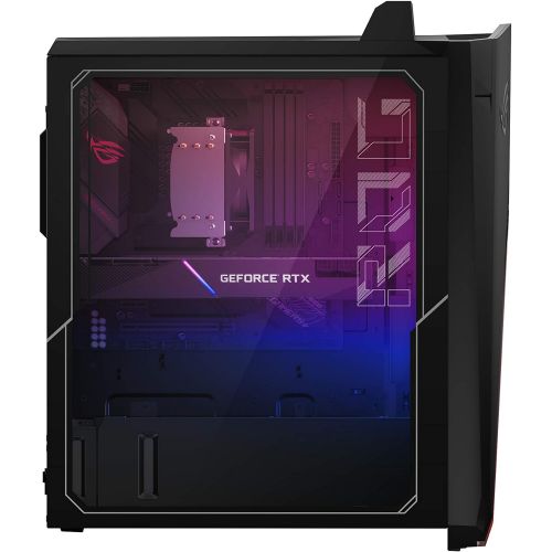 아수스 ASUS ROG Strix G15CK Gaming Desktop PC, Intel Core i7-10700KF, GeForce RTX 2070 Super, 16GB DDR4 RAM, 512GB SSD, Wi-Fi 6, ROG Strix Flare Keyboard & Gladius II Mouse, Windows 10 Home, G