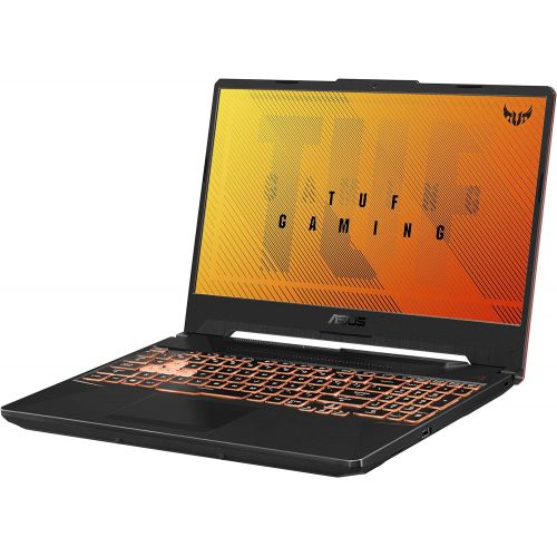 아수스 ASUS TUF Gaming A15 Gaming Laptop, 15.6” 144Hz FHD IPS-Type, AMD Ryzen 5 4600H, GeForce GTX 1650, 8GB DDR4, 512GB PCIe SSD, Gigabit Wi-Fi 5, Windows 10 Home, FA506IH-AS53