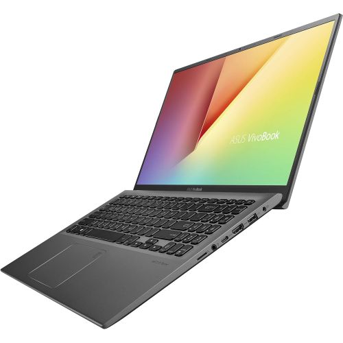 아수스 [아마존베스트]ASUS F512DA-EB51 VivoBook 15 Thin And Light Laptop, 15.6” Full HD, AMD Quad Core R5-3500U CPU, 8GB DDR4 RAM, 256GB PCIe SSD, AMD Radeon Vega 8 Graphics, Windows 10 Home,Slate Gray