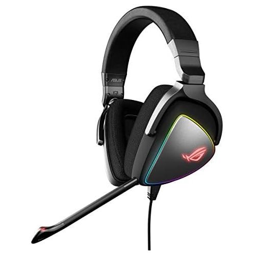 아수스 [아마존베스트]ASUS ROG Delta Gaming Headset (Aura Sync, USB Type C, ESS-Quad-DAC)