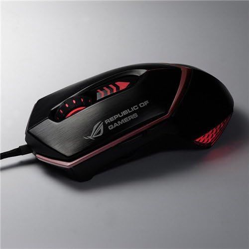 아수스 Asus Original 90-XB3B00MU00010 Laser Gaming Mouse 8200 dpi USB 2.0 Black