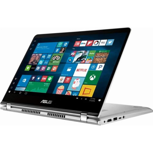 아수스 2019 Flagship Asus 14 Full HD IPS 2-in-1 Touch-Screen LaptopTablet, Intel Quad-Core i5-8250U up to 3.4GHz 8GB DDR4 2TB HDD Bluetooth 4.1 Backlit Keyboard Windows Ink Fin