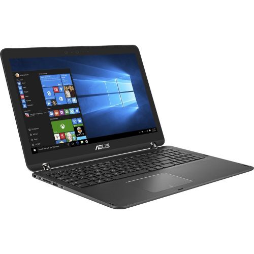 아수스 Asus ASUS Convertible 2-in-1 FHD 15.6 Touchscreen Laptop, Intel Core i7-7500U, 12GB DDR4, 2TB HDD, Nvidia Geforce 940MX, 802.11AC, Bluetooth, USB Type C, 3 x USB 3.0, HDMI, Thunderbolt