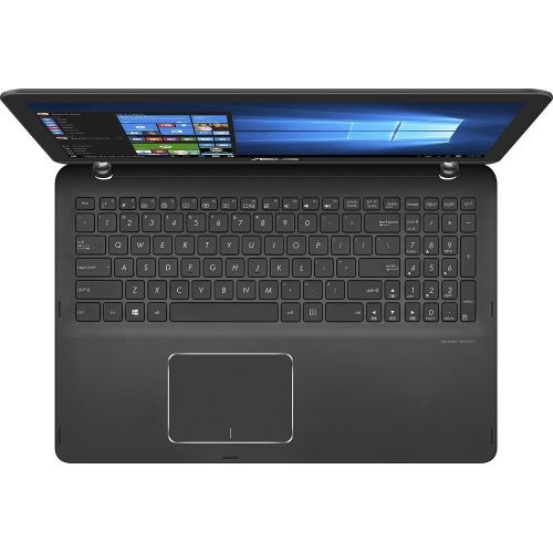 아수스 Asus 2-in-1 15.6 Touch-Screen FHD Laptop, Intel Core i7-7500U, 12GB DDR4 RAM, NVIDIA GeForce 940MX 2GB, 2TB HDD, Bluetooth, HDMI, Backlit keyboard, HD Webcam, Win10- Sandblasted bl