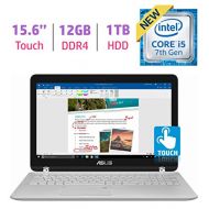 Asus ASUS 15.6 Q504UA-BI5T26 2-in-1 Touchscreen FHD 1080p Laptop PC, 7th Intel Core i5-7200u, 12GB DDR4 SDRAM, 1TB HDD, Built-in fingerprint reader, Windows Ink Capable Display, Backlit