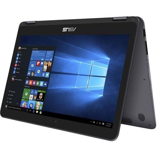 아수스 Asus UX360UA ZenBook Flip UX360CA 2-in-1 - 13.3 Touchscreen QHD+ (3200x1800) | Intel Core i5-7Y54 | 256GB SSD | 8GB RAM | Bluetooth | Windows 10 - Dark Grey