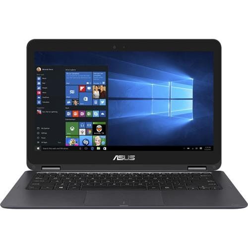 아수스 Asus UX360UA ZenBook Flip UX360CA 2-in-1 - 13.3 Touchscreen QHD+ (3200x1800) | Intel Core i5-7Y54 | 256GB SSD | 8GB RAM | Bluetooth | Windows 10 - Dark Grey