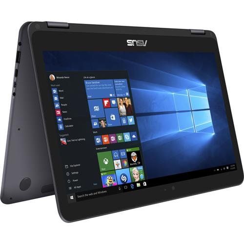 아수스 Asus UX360UA ZenBook Flip UX360CA 2-in-1 - 13.3 Touchscreen QHD+ (3200x1800) | Intel Core i5-7Y54 | 256GB SSD | 8GB RAM | Bluetooth | Windows 10 - Dark Grey