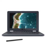 Asus ASUS Chromebook Flip C213SA-YS02-S with Stylus EMR Pen, 11.6 inch Ruggedized & Spill Proof, Touchscreen, Intel Dual-Core N3350, 4GB DDR4 RAM, 32GB Flash Storage, USB Type-C, Suppor