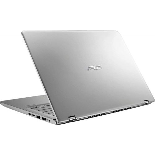 아수스 2019 Flagship Asus 14 Full HD IPS 2-in-1 Touch-Screen LaptopTablet, Intel Quad-Core i5-8250U up to 3.4GHz 8GB DDR4 500GB HDD Bluetooth 4.1 Backlit Keyboard Windows Ink F