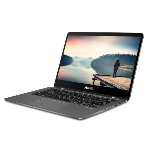 아수스 Asus ASUS ZenBook Flip Ultra-Slim - 14 FHD wideview display, Intel Core i7-8550U, 16GB RAM, 512GB NVMe PCIe SSD, Nvidia MX150, Windows 10 Home UX461UN-DS74T (Certified Refurbished)