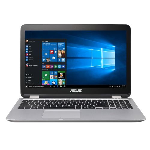 아수스 Asus TP501UQ-UH71T VivoBook Flip 2 in 1 Touchscreen Laptop, Intel:i7-7500U, 2.7 GHz, 1 TB, NVIDIA 940MX2GB, Windows 10 Professional, Dark Grey, 15.6