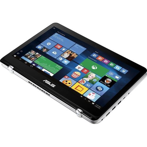 아수스 Asus 2-in-1 Convertible Laptop Computer 13.3” Full HD Touchscreen Display (Intel Core i5-6200U up to 2.8GHz, 12GB Memory, 1TB HDD, Bluetooth, Windows 10)