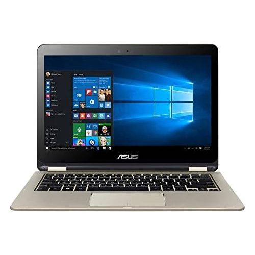 아수스 Asus ASUS Transformer Book Flip TP301UA 13.3 Ultra Slim 2-in-1 Full HD Touchscreen Notebook Computer, Intel Core i5-6200U 2.3GHz, 6GB RAM, 256GB SSD, Windows 10, Icicle Gold