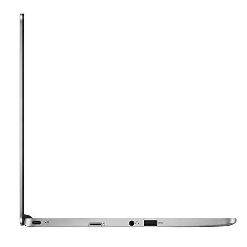 아수스 2019 New Asus 15.6 Premium High Performance Chromebook with Full HD Touchscreen Display, Intel N4200 Quad-Core Processor Up to 2.5GHz, 4GB RAM, 64GB Storage, No DVD, WiFi, Chrome O