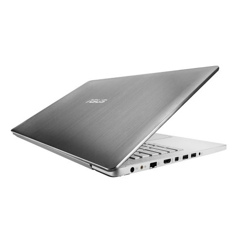 아수스 Asus N550JX-DS71T 15.6-Inch Full HD Touchscreen Laptop (Intel Core i7-4720HQ, 8GB DDR3L RAM, 1TB HDD, Windows 8.1), Silver