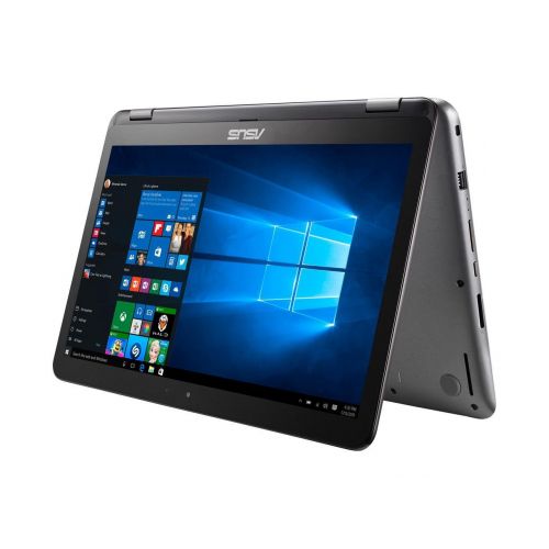 아수스 2017 Asus 15.6 Signature Edition VivoBook 2-in-1 Flip Convertible FHD Touchscreen Laptop - Intel Core i7-6500U 2.5GHz, 12GB DDR4, 1TB HDD, NVIDIA GeForce 940MX, 802.11ac, HDMI, Web