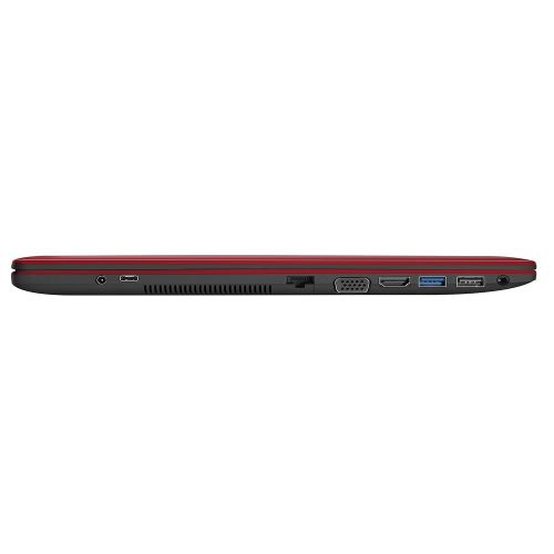 아수스 Asus ASUS R541NA-RB21T-RD Vivo Book Touch HD Laptop, Intel Pentium N4200 Quad Core Processor, 4GB DDR3 RAM, 500GB HDD, Windows 10, 15.6, Red