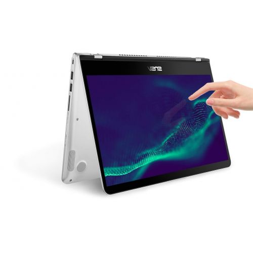 아수스 Asus ASUS 2-in-1 14 FHD Touchscreen Laptop Computer, 8th Gen Intel Quad-Core i5-8250U Up to 3.4GHz (Beat i7-7500U), 8GB DDR4, AC WIFI, BT 4.1, Harman Kardon, Windows 10, 1TB HDD 128GB