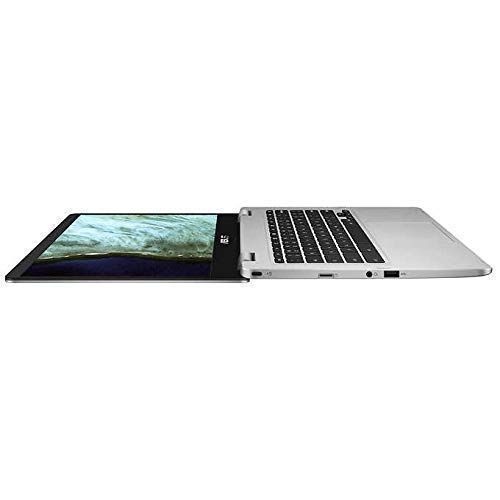 아수스 2019 Newest Asus Chromebook 15.6 Full HD Touchscreen 1080p, Intel N4200 Quad-Core Processor 2.5GHz, 4GB RAM, 64GB Storage, Brushed Aluminum Chassis