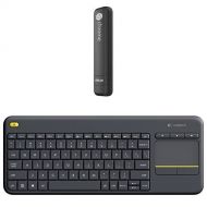 Asus ASUS CHROMEBIT CS10 Stick-Desktop PC & Logitech Wireless Touch Keyboard K400 Plus with Built-In Touchpad
