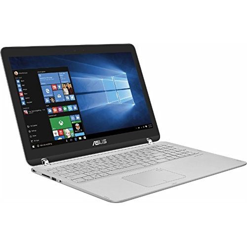 아수스 Asus Flagship 360 Flip 2-in-1 15.6 FHD Touchscreen Laptop - Intel Core i5-7200U up to 3.1 GHz, 12GB DDR4, 1TB HDD, 802.11ac, Bluetooth, Webcam, HDMI, USB 3.0, Windows 10 Home