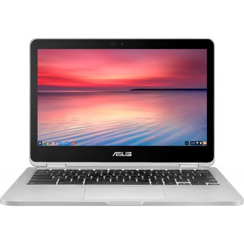 아수스 Asus ASUS Flip 12.5 Touch-Screen Chromebook Intel Core m3-4GB & 32GB eMMC Flash Memory (C302CA) - Silver - New